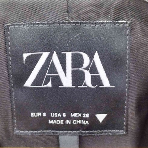 ザラ ZARA クロップドテーラードジャケット レディース S