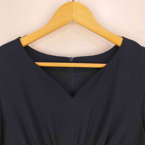 ナチュラルビューティーベーシック NATURAL BEAUTY BASIC ハートネックフレアワンピース レディース JPN:M