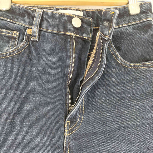 ザラ ZARA Frayed Jeans ハイライズ デニムパンツ レディース 34