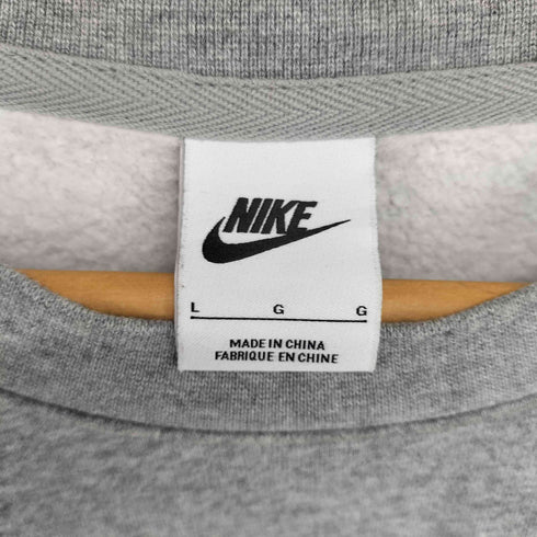 ナイキ NIKE NIKE AS M NK CLUB BB CREW LETTERS DK GREY HEATHER/WHITE メンズ L