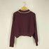 フレッドペリー FRED PERRY 別注 Tipped Collar Cardigan ティップド カラー カーディガン レディース UK:10