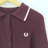 フレッドペリー FRED PERRY 別注 Tipped Collar Cardigan ティップド カラー カーディガン レディース UK:10