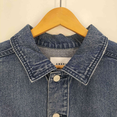アメリ AMERI カットオフ デニムジャケット レディース JPN:S