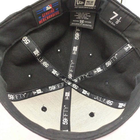 ニューエラ NEW ERA 59FIFTY ロゴ 刺繍 ベースボール キャップ メンズ 7 1/8