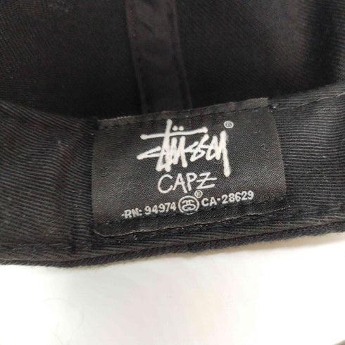 ステューシー Stussy STOCK LOGO GUAM BASEBALL CAP ストックロゴ グアム 刺繍 スナップバック ベースボール キャップ メンズ