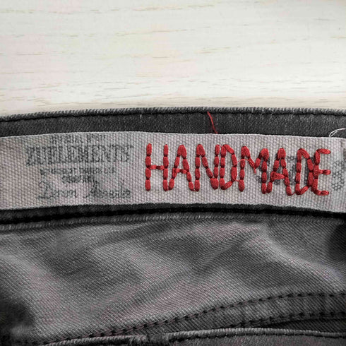 ZU ELEMENTS HANDMADE SLIM FIT テーパード デニムパンツ メンズ 30