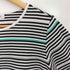 クレージュ courreges 裾ロゴ ボーダーカットソー レディース JPN:38