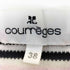 クレージュ courreges 裾ロゴ ボーダーカットソー レディース JPN:38