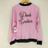 PINK LADIES サテンブルゾン レディース XL
