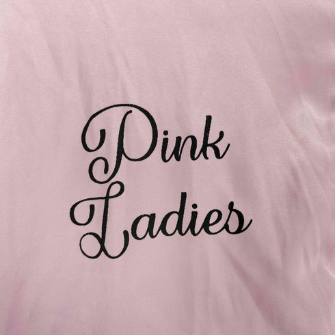 PINK LADIES サテンブルゾン レディース XL