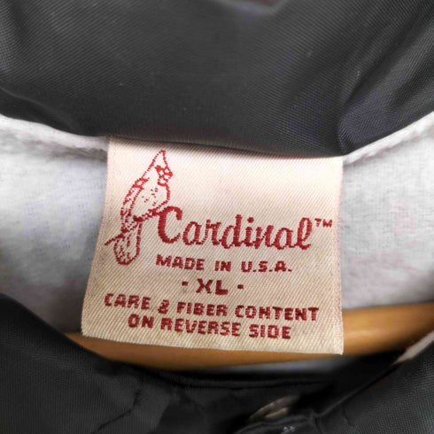 カーディナル Cardinal MADE IN USA コーチジャケット メンズ  XL