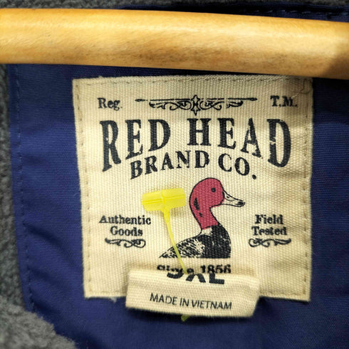レッドヘッド RED HEAD 裏地フリースジップブルゾン メンズ 5XL