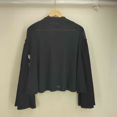 エフィレボル .efiLevol シアー パフスリーブ クロップド カットソー レディース JPN:0