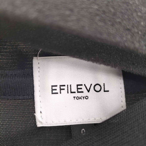 エフィレボル .efiLevol シアー パフスリーブ クロップド カットソー レディース JPN:0