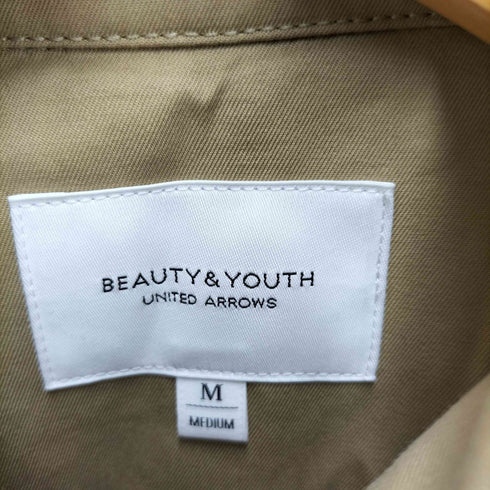 ビューティーアンドユースユナイテッドアローズ BEAUTY & YOUTH UNITED ARROWS 60/2 コットン レギュラー トレンチコート レディース JPN:M
