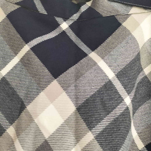 ブルーレーベルクレストブリッジ BLUE LABEL CRESTBRIDGE ノバチェック ベルテッド フレアミニスカート レディース 38