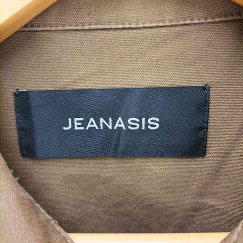 ジーナシス JEANASIS オーバーサイズド 4ポケット シャツ ジャケット レディース FREE