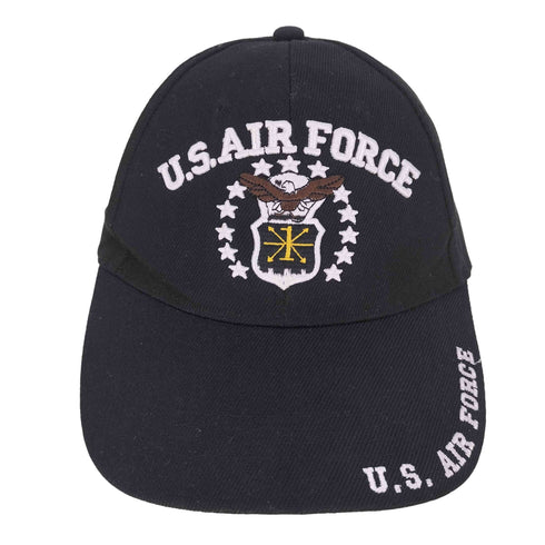 ユーエスエアーフォース U.S. AIR FORCE ロゴ刺繍 6パネルキャップ メンズ