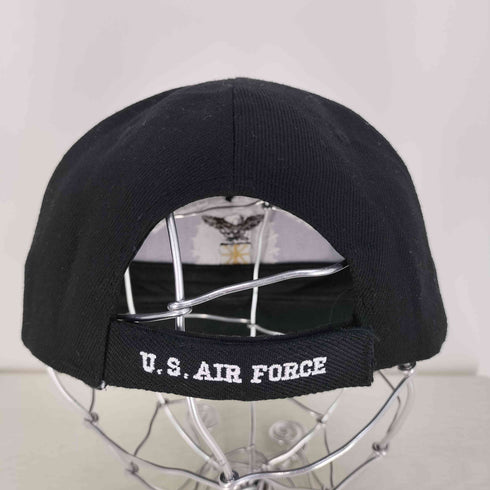 ユーエスエアーフォース U.S. AIR FORCE ロゴ刺繍 6パネルキャップ メンズ