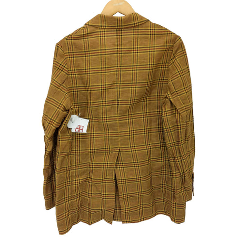 ビームスボーイ BEAMS BOY 22SS チェック ロング ダブル ジャケット レディース JPN:1