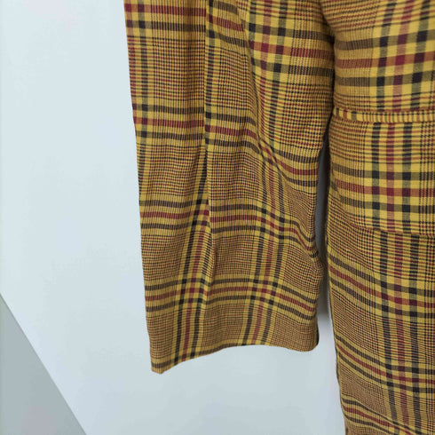 ビームスボーイ BEAMS BOY 22SS チェック ロング ダブル ジャケット レディース JPN:1