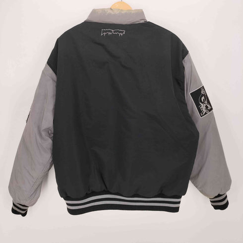 ファッキンオーサム FUCKING AWESOME 22AW efflective Varsity Puffer リバーシブル リフレクティブ パフ ジャケット メンズ import:XL