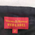 ヴィヴィアンウエストウッドレッドレーベル Vivienne Westwood RED LABEL 背面オーブ刺繍 ベルテッド 1タックサルエルパンツ レディース 2