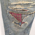 リーバイス Levis 00S USA製 premium LOWRISE BOOT CUT ダメージ リメイク加工 ブーツカット デニム パンツ Y2K メンズ W32 L32