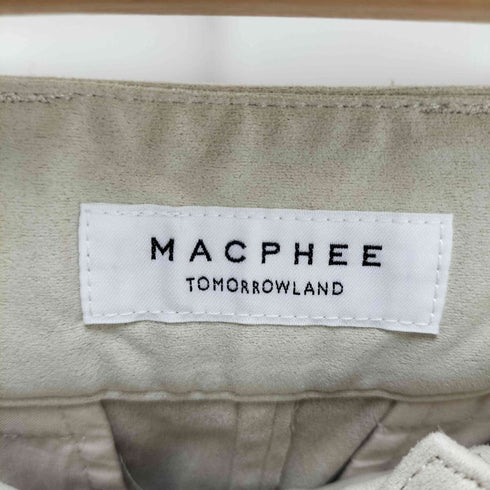 マカフィー MACPHEE 22AW フェイクスエード カーゴパンツ レディース 32