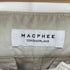 マカフィー MACPHEE 22AW フェイクスエード カーゴパンツ レディース 32