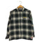 ベンデイビス BEN DAVIS STICHED PLAID SHIRT 刺繍 チェック オープンカラーシャツ メンズ import:M
