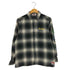 ベンデイビス BEN DAVIS STICHED PLAID SHIRT 刺繍 チェック オープンカラーシャツ メンズ import:M