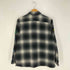ベンデイビス BEN DAVIS STICHED PLAID SHIRT 刺繍 チェック オープンカラーシャツ メンズ import:M