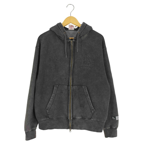 ベンデイビス BEN DAVIS VARSITY FADED ZIP HOODIE ジップアップパーカー メンズ import:M