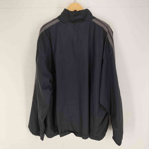 アスレチックワークス ATHLETIC WORKS ラインデザインナイロンジップアップジャケット メンズ