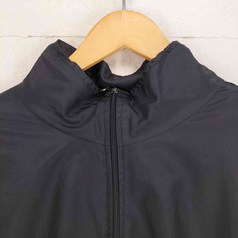 アスレチックワークス ATHLETIC WORKS ラインデザインナイロンジップアップジャケット メンズ