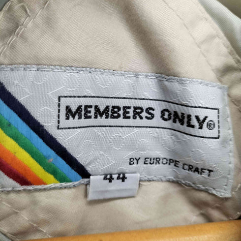 メンバーズオンリー MEMBERS ONLY ジップアップブルゾン メンズ 44