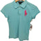 ポロラルフローレン POLO RALPH LAUREN THE SKINNY POLO ビックポニー鹿の子ポロシャツ レディース S