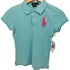 ポロラルフローレン POLO RALPH LAUREN THE SKINNY POLO ビックポニー鹿の子ポロシャツ レディース S