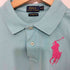 ポロラルフローレン POLO RALPH LAUREN THE SKINNY POLO ビックポニー鹿の子ポロシャツ レディース S
