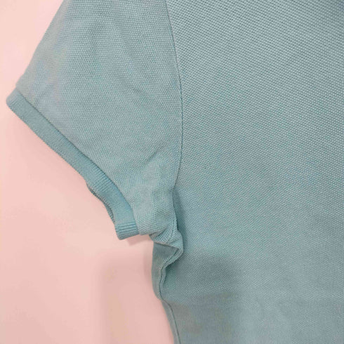 ポロラルフローレン POLO RALPH LAUREN THE SKINNY POLO ビックポニー鹿の子ポロシャツ レディース S