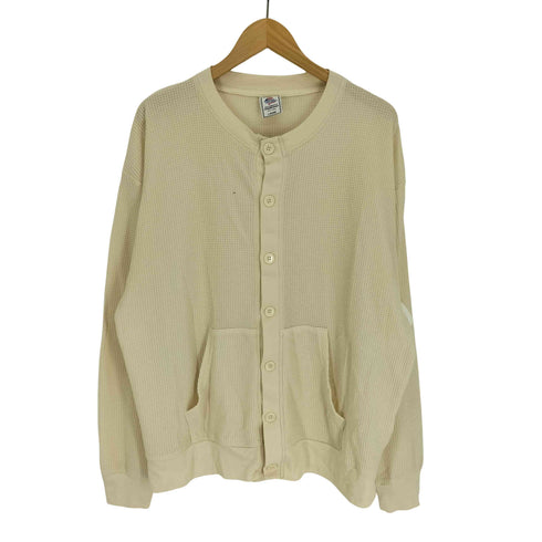 ジェーイーモーガン JEMORGAN 2ポケット ワッフル サーマル ボタン L/S Tシャツ メンズ import:L
