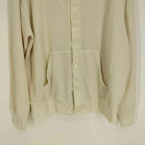 ジェーイーモーガン JEMORGAN 2ポケット ワッフル サーマル ボタン L/S Tシャツ メンズ import:L
