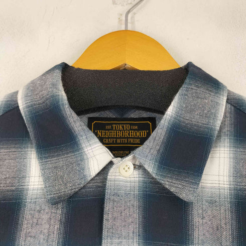 ネイバーフッド NEIGHBORHOOD B&C C SHIRT S/S オンブレチェックシャツ メンズ JPN:M