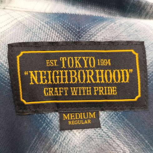 ネイバーフッド NEIGHBORHOOD B&C C SHIRT S/S オンブレチェックシャツ メンズ JPN:M