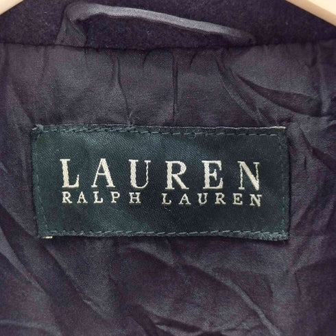 ローレンラルフローレン LAUREN RALPH LAUREN 比翼ウールステンカラーコート レディース