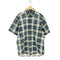 トミーヒルフィガー TOMMY HILFIGER エンブレム刺しゅう 半袖チェックシャツ メンズ JPN:M