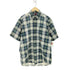 トミーヒルフィガー TOMMY HILFIGER エンブレム刺しゅう 半袖チェックシャツ メンズ JPN:M