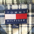 トミーヒルフィガー TOMMY HILFIGER エンブレム刺しゅう 半袖チェックシャツ メンズ JPN:M