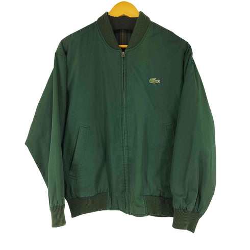 シュミーズラコステ CHEMISE LACOSTE 70‐80S ロゴワッペン リバーシブルブルゾン メンズ